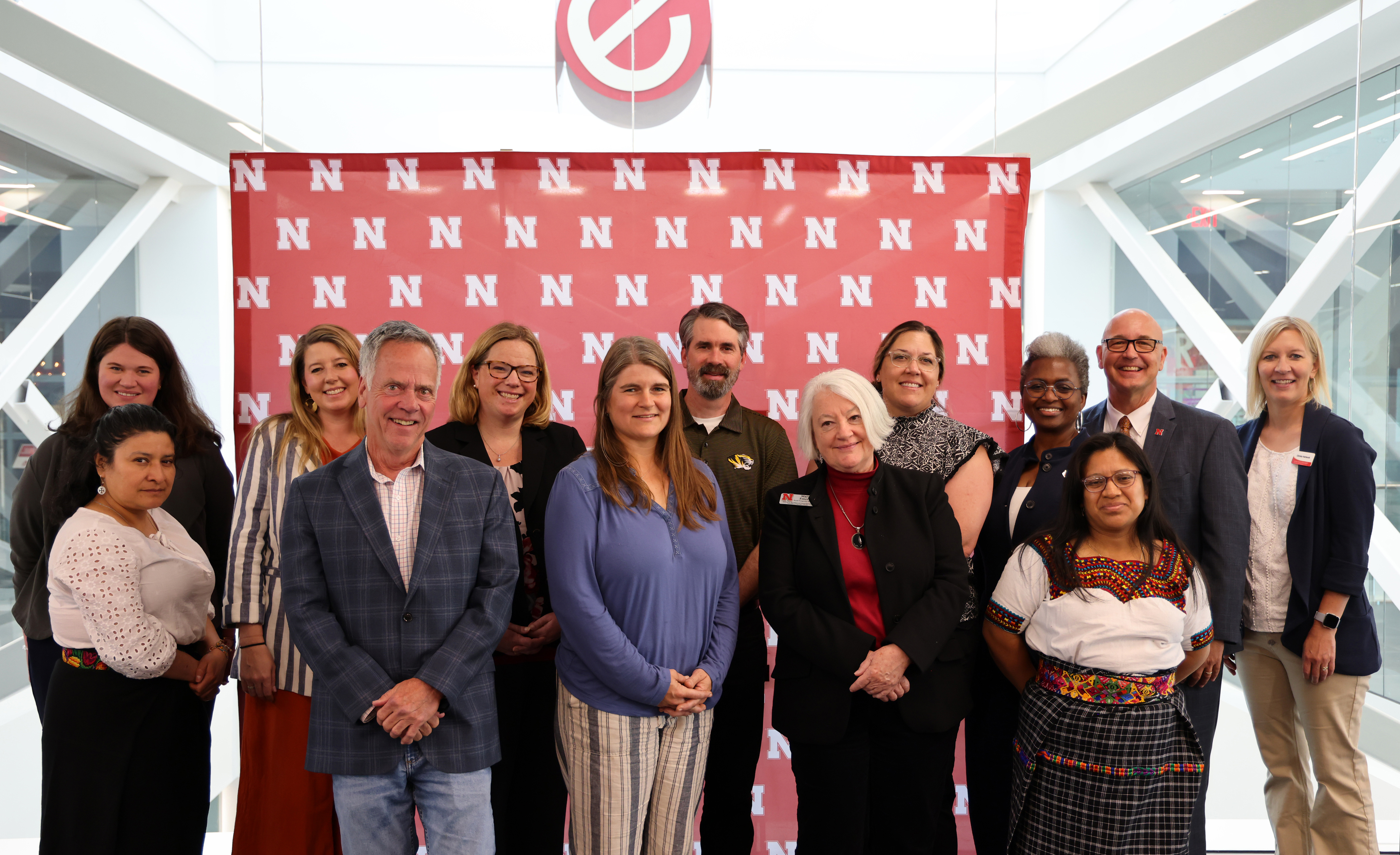 Representatives for the Heartland Regional Food Business Center. Photo by Russell Shaffer