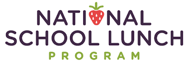 National School Lunch Program logo.